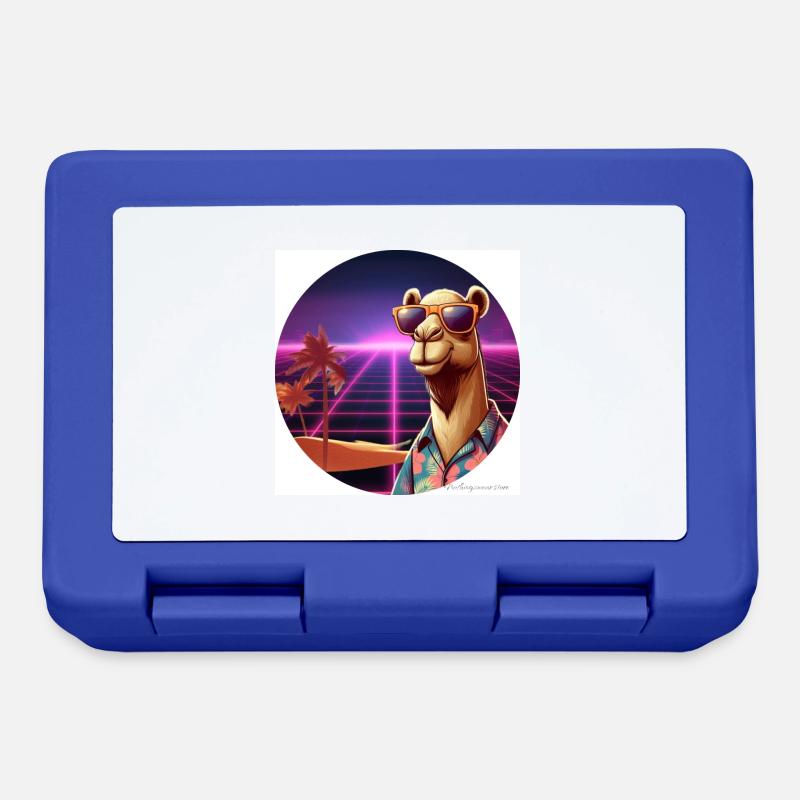 Cool camel - Lunchbox - royal blue
