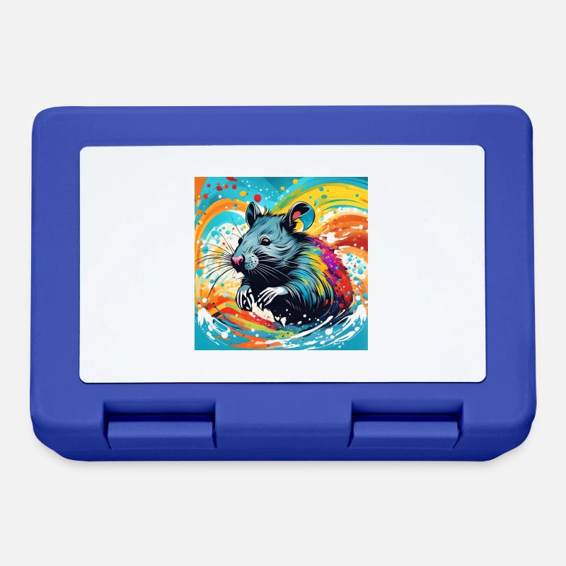 Couleur du rat - Boîte à goûter - bleu royal