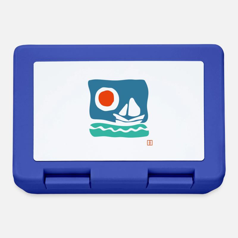 boat - Boîte à goûter - bleu royal