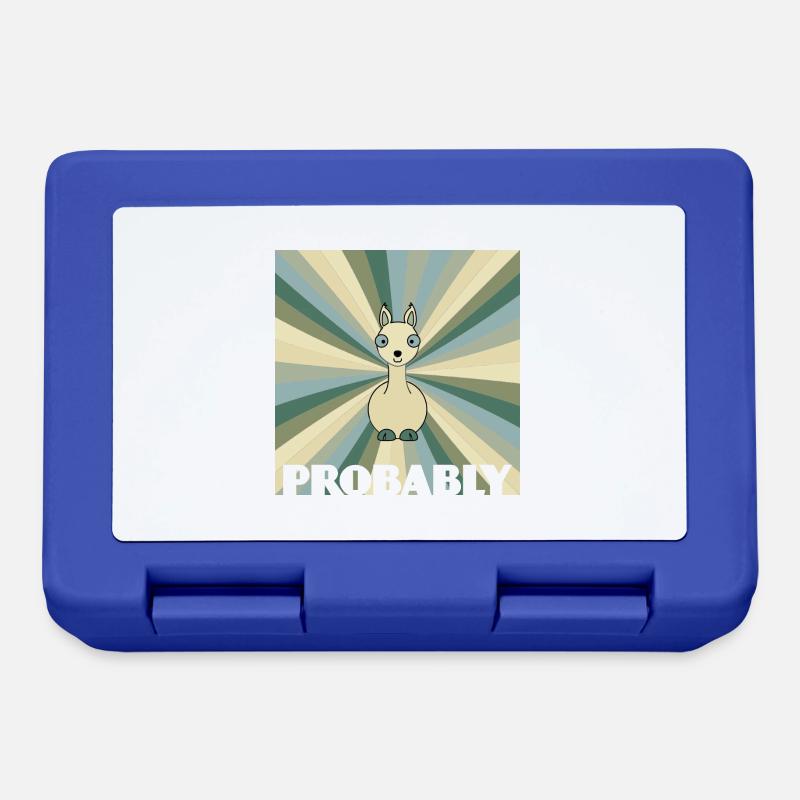 Alpaca - Lunchbox - royal blue