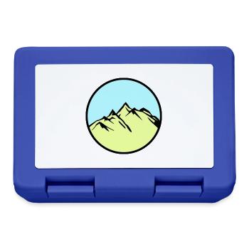mountains mountains - Lunchbox - royal blue - Front