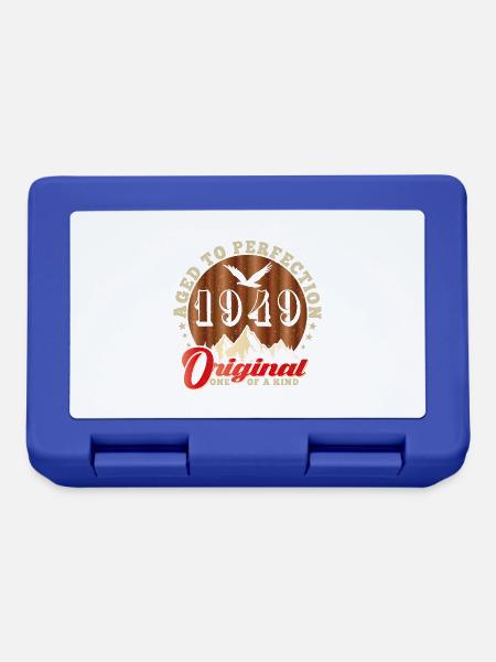 Ikonisches Jubiläum von 1949 - Brotdose - Royalblau