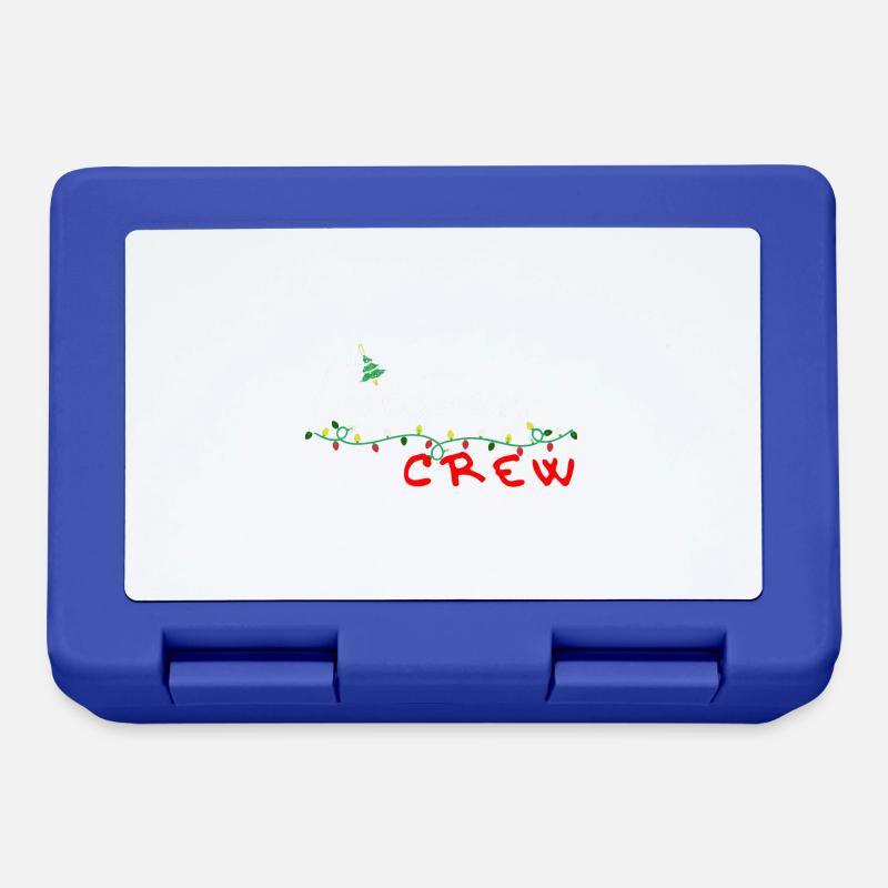Christmas Crew - Brotdose - Royalblau