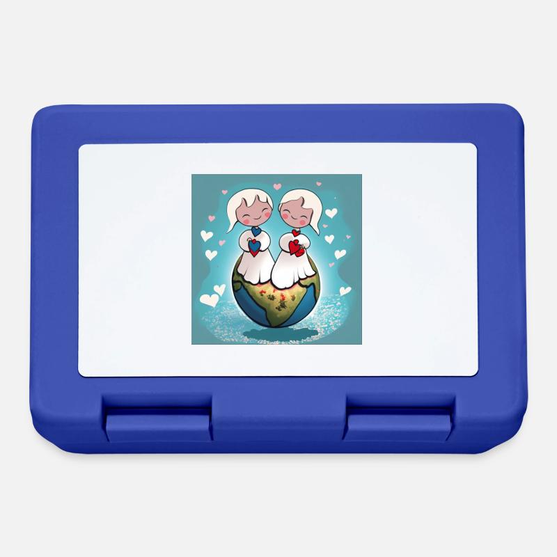Angels - Lunchbox - royal blue
