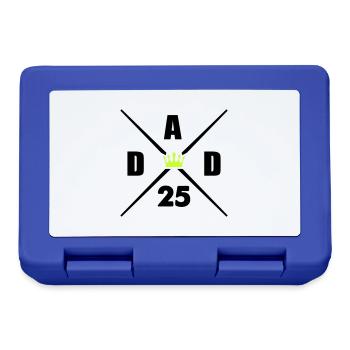 dad 25 - Brotdose - Royalblau - Vorne