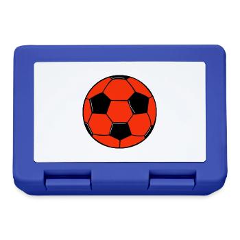 Football - Boîte à goûter - bleu royal - Devant