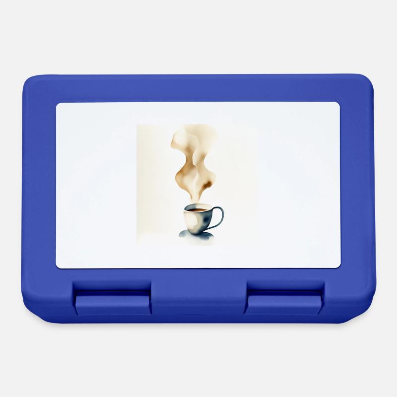 Tasse à café - Boîte à goûter - bleu royal