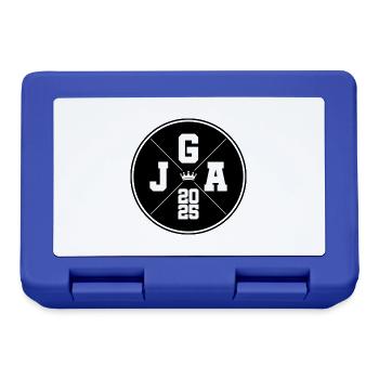 Jga 2025 Krone Junggesellen - Brotdose - Royalblau - Vorne