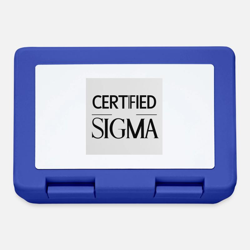 Certifié Sigma - Boîte à goûter - bleu royal
