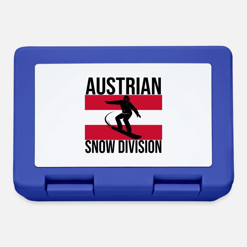 Austrian Snow Division Snowboard Tee - Lunchbox - royal blue