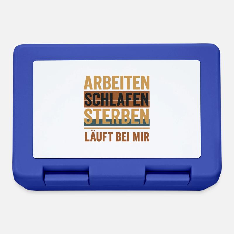 Work - Lunchbox - royal blue