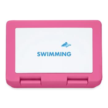 Sport I'm Not Crazy Swimming - Brotdose - Pink - Vorne