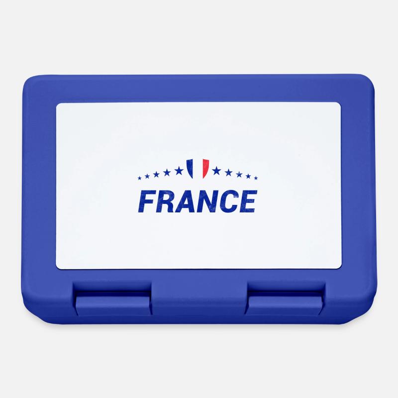 France - Boîte à goûter - bleu royal