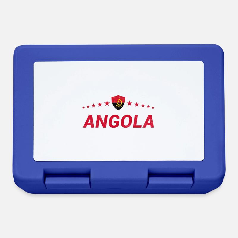 Angola - Boîte à goûter - bleu royal