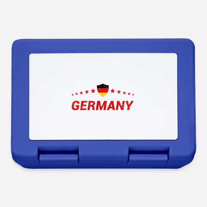 Deutschland - Brotdose - Royalblau