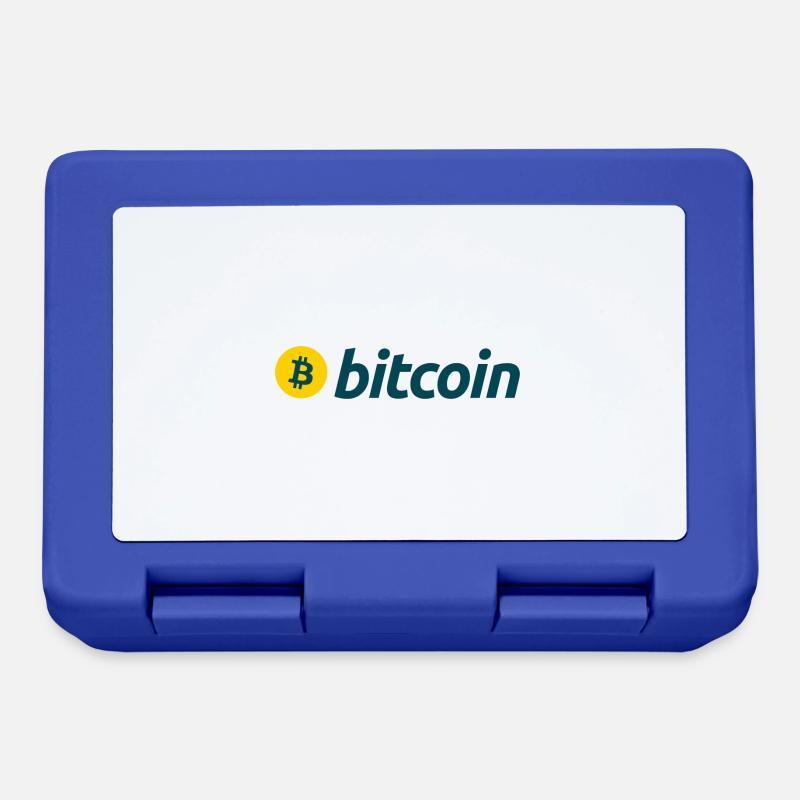 Bitcoin - Boîte à goûter - bleu royal