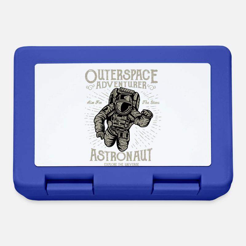 Astronaut, Aventures de l’espace, Aventure d’Outerspace - Boîte à goûter - bleu royal