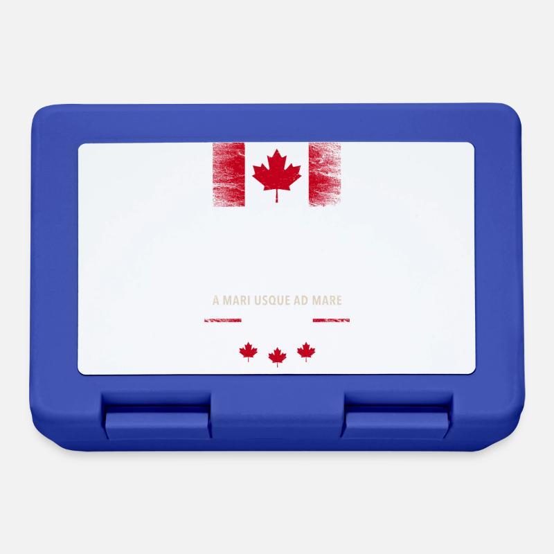 Canada, Ottawa, Maple Leaf Maple Leaf Canada Amérique - Boîte à goûter - bleu royal