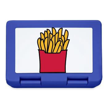 Fries - Lunchbox - royal blue - Front