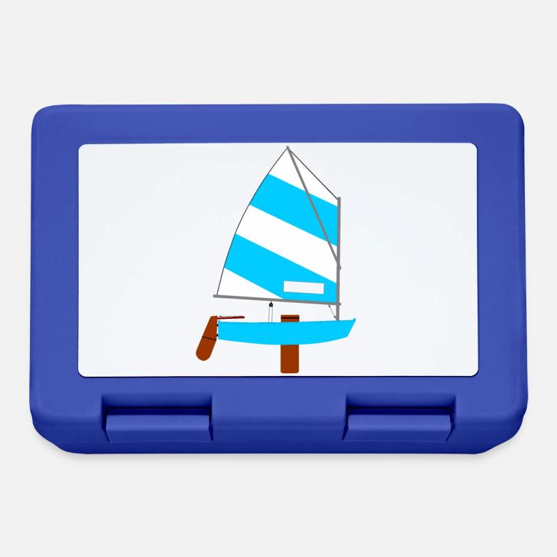 Sailing ship - Lunchbox - royal blue