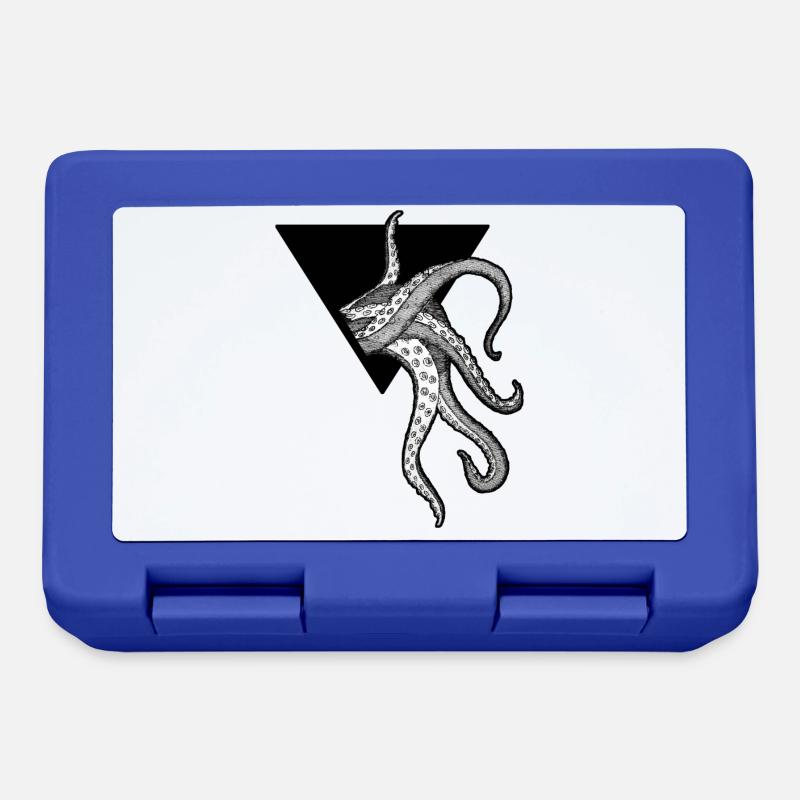 Kraken Octopus Tentacles - Lunchbox - royal blue