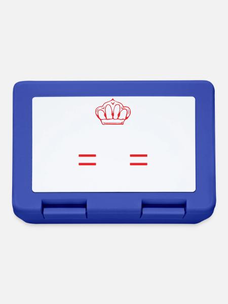 königin dart - Brotdose - Royalblau