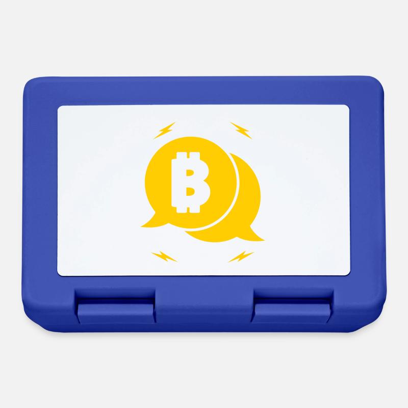 Révolution Bitcoin - Boîte à goûter - bleu royal