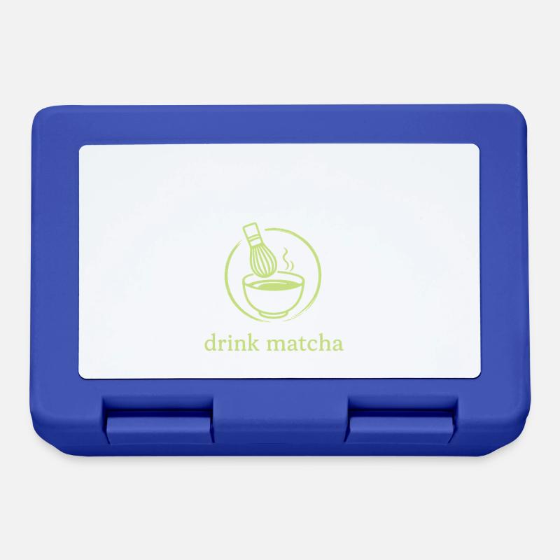 Le Matcha - Boîte à goûter - bleu royal