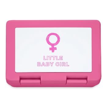 Baby Announcement Pregnancy - Girl - Surprise - Lunchbox - pink - Front