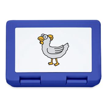 chicken - Lunchbox - royal blue - Front