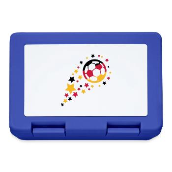 deutschland_fussball_design_2_f3 - Boîte à goûter - bleu royal - Devant