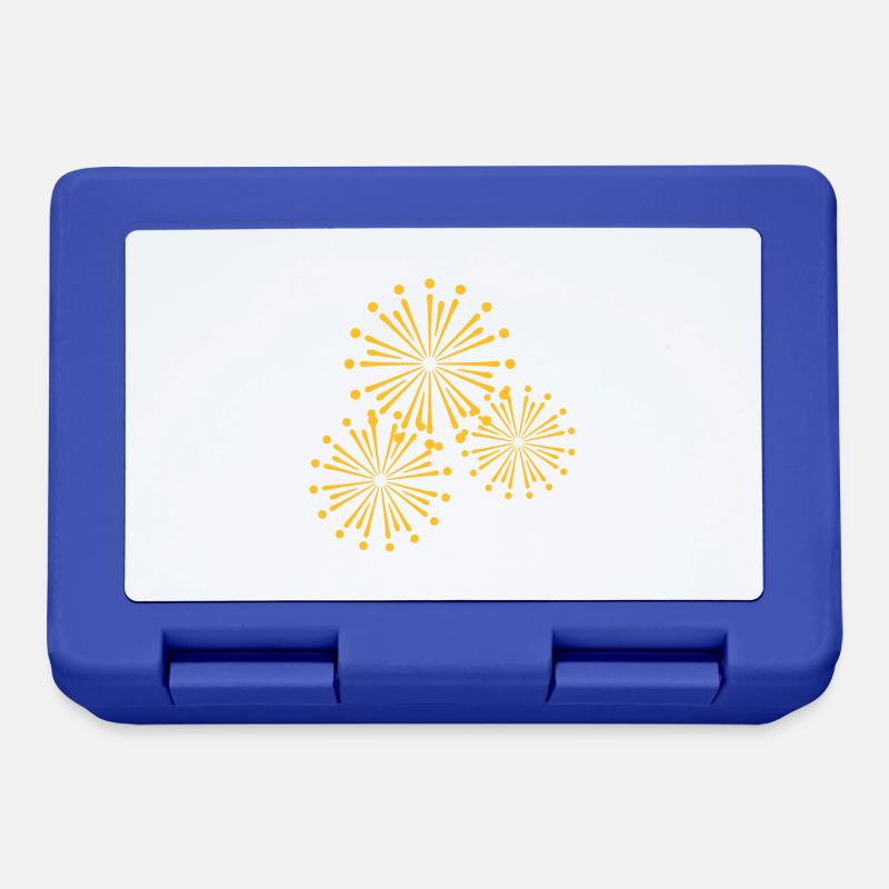 Firework Design - Brotdose - Royalblau