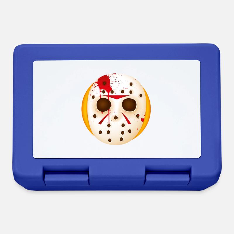 Smiley Chain Saw Mask - Boîte à goûter - bleu royal