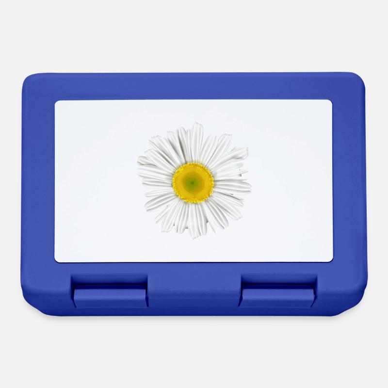 pâquerette fleur du printemps - Boîte à goûter - bleu royal