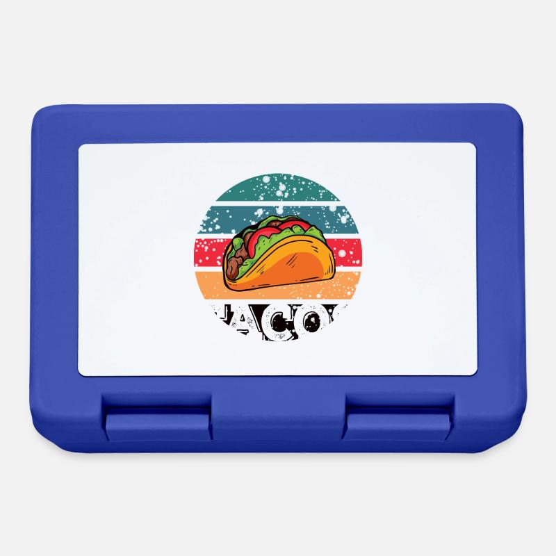 TACOS!!!!! - Lunchbox - royal blue