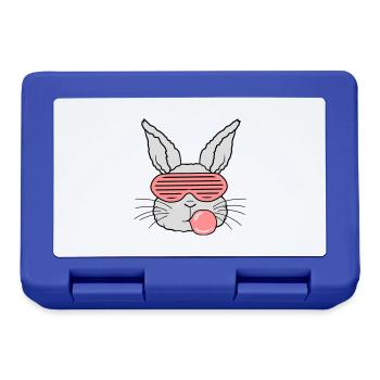 Kaugummi Blase Hase cool - Brotdose - Royalblau - Vorne