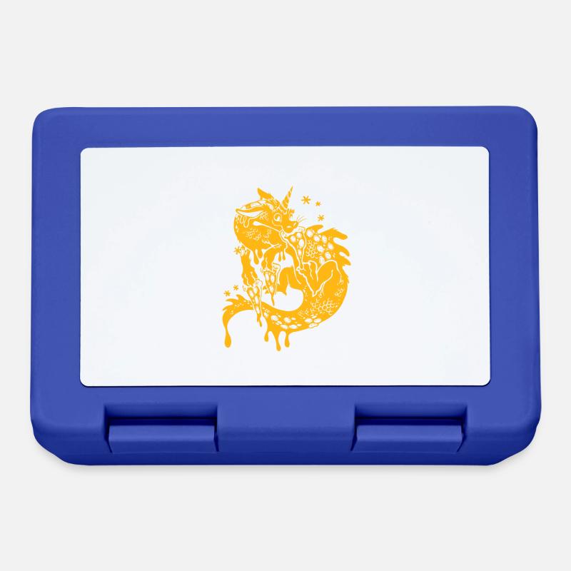 Pizza Dragon - Boîte à goûter - bleu royal