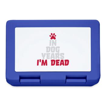 in dog years Dead - Brotdose - Royalblau - Vorne