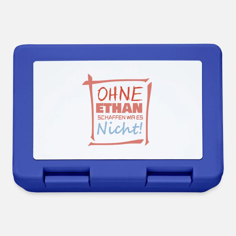 ethan - Brotdose - Royalblau