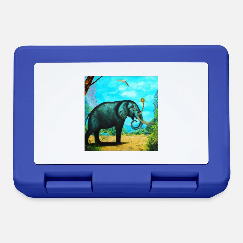 help_for_elephants_01 - Brotdose - Royalblau