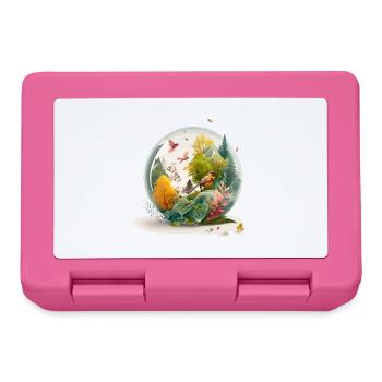 Der Miniaturbohrer - Brotdose - Pink - Vorne