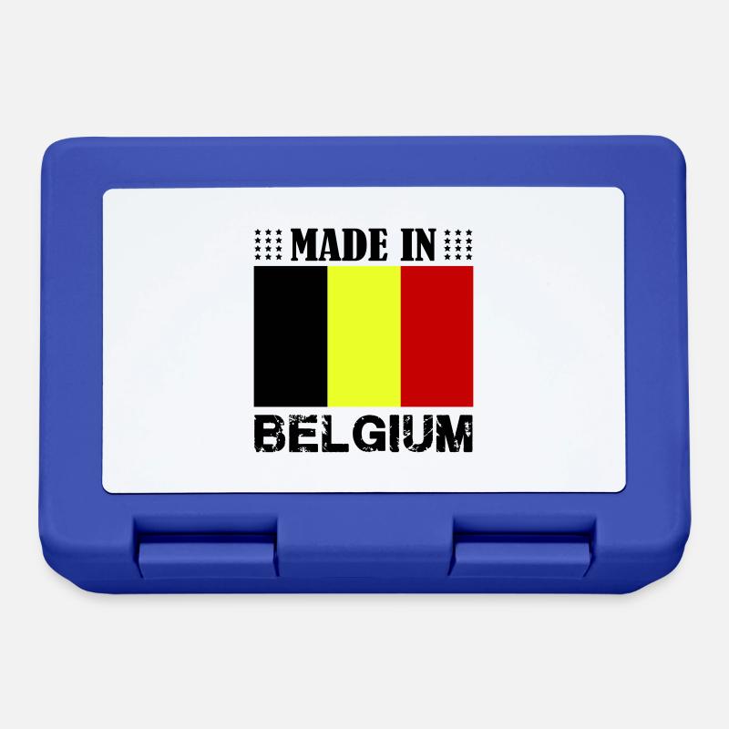 made in belgium - Brotdose - Royalblau
