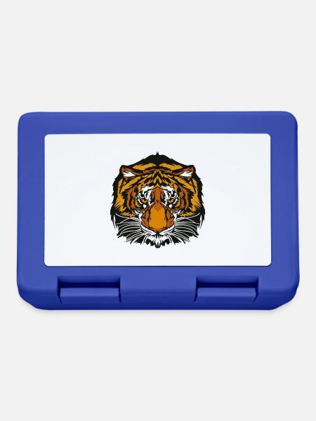 Wildtiere - Brotdose - Royalblau