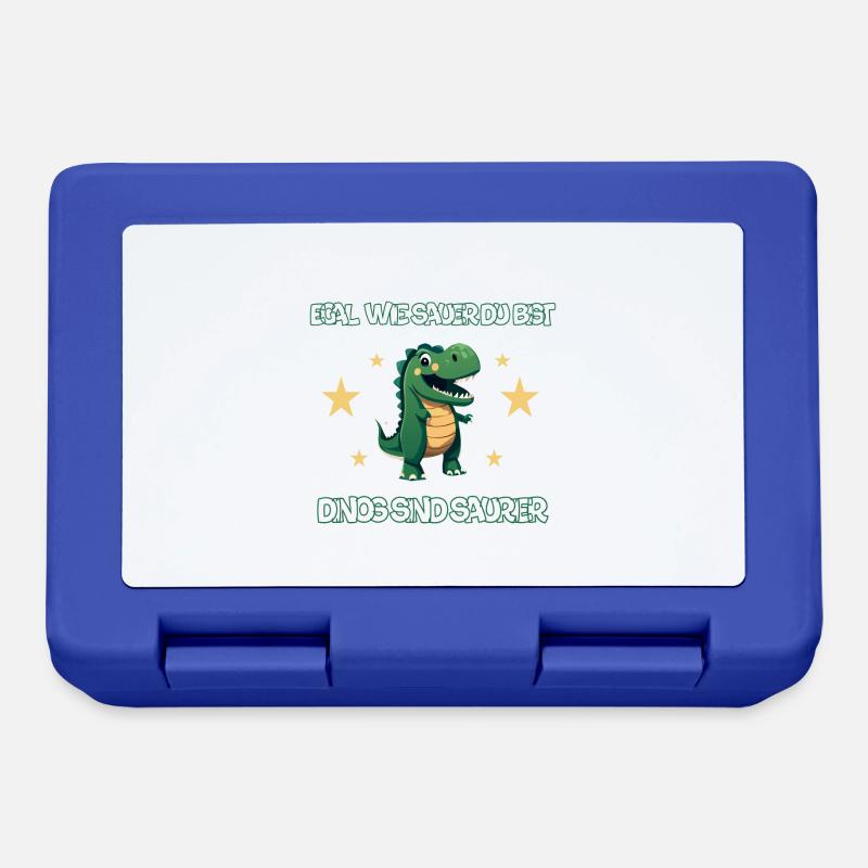 dinossindsaurier - Brotdose - Royalblau