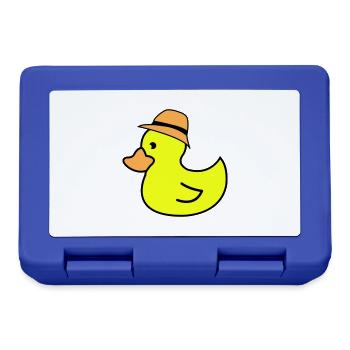 Chapeau de canard - Boîte à goûter - bleu royal - Devant