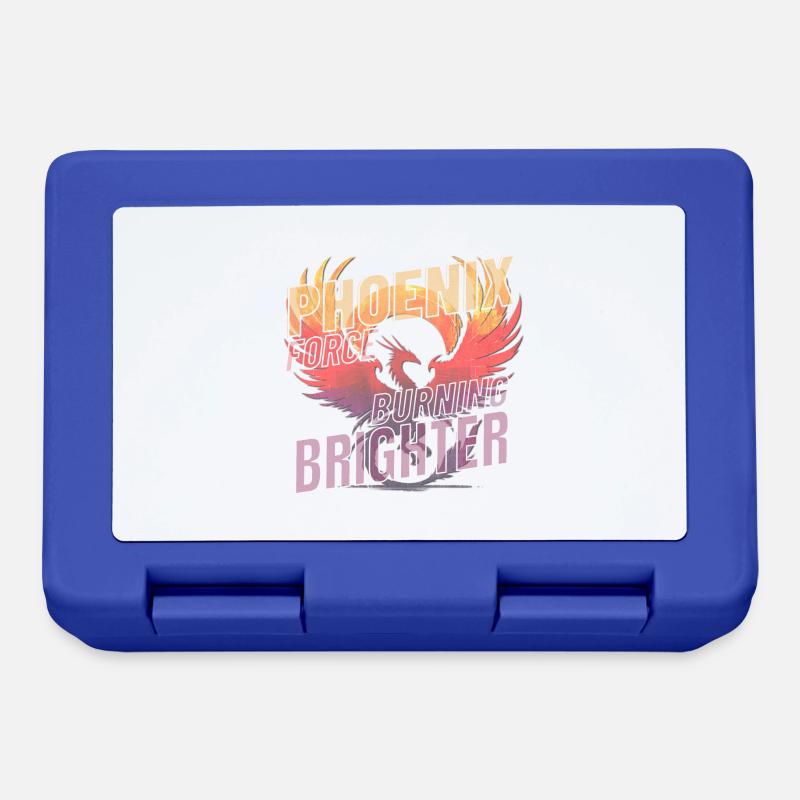 Phoenix Force erstrahlt heller - Brotdose - Royalblau