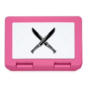 Messer - Brotdose - Pink - Vorne
