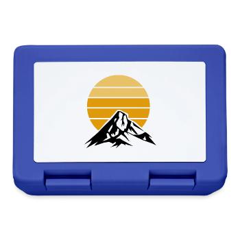Monts de Berge - Boîte à goûter - bleu royal - Devant