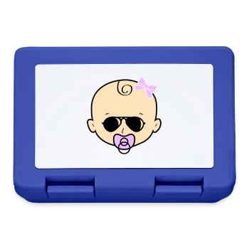Baby Girl Sunglasses - Lunchbox - royal blue - Front