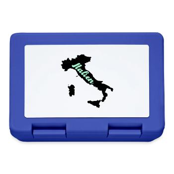 Pays Italie - Boîte à goûter - bleu royal - Devant